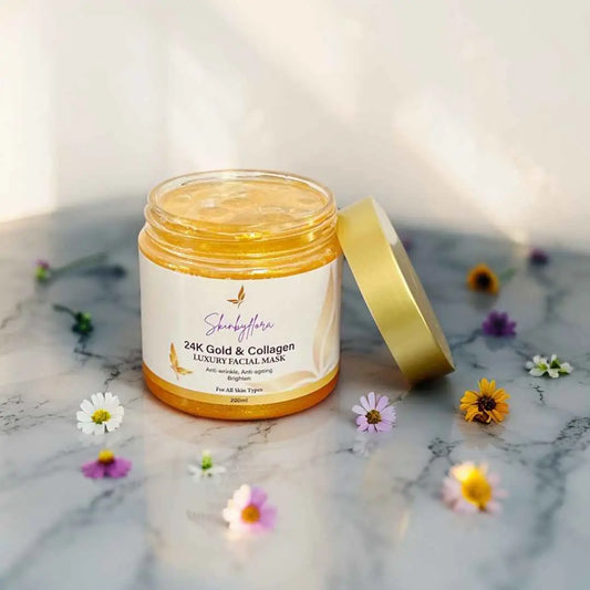 Skin by Flora 24K Gold and Collagen Anti-Wrinkle Face Mask product image