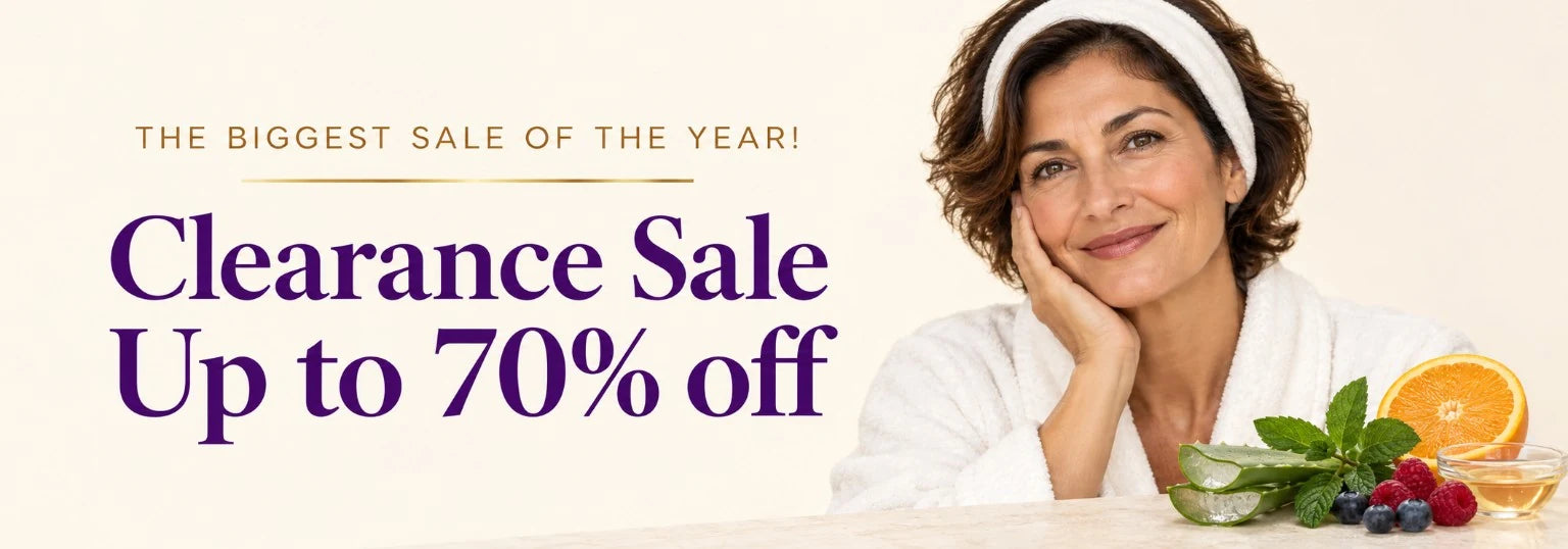 The biggest sale of the year! Clearance Sale. Up to 70% off