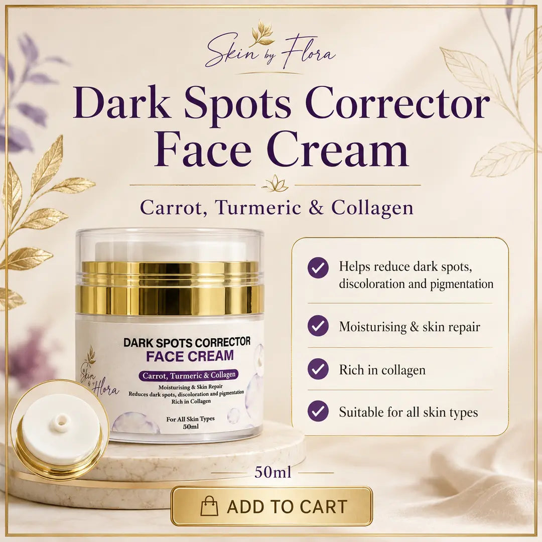 Dark Spots Corrector Face Cream benefits - Skin by Flora