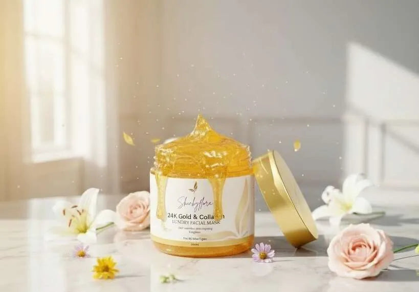 Skin by Flora 24K Gold and Collagen Anti-Wrinkle Face Mask main product image