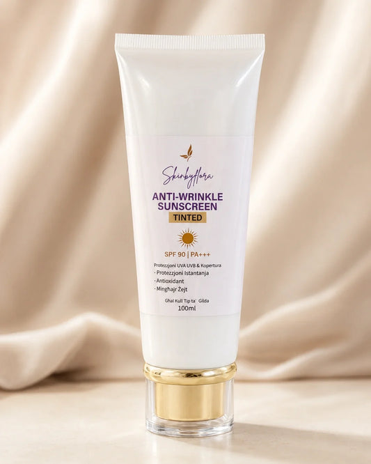 Skin by Flora Anti-Wrinkle Tinted Sunscreen SPF 90 studio product image
