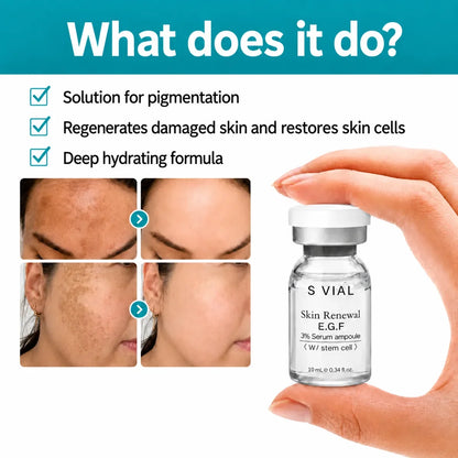 Skin Renewal 3% EGF Serum highlighted benefits